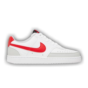 Nike Wmns Court Vision Low 'White University Red'