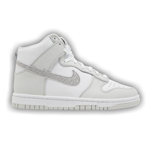 Nike Wmns Dunk High 'Silver Glitter Swoosh'