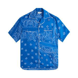 Rhude Bandana Track Shirt 'Blue'