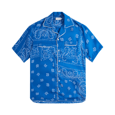 Rhude Bandana Track Shirt 'Blue'