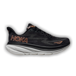 HOKA Wmns Clifton 9 'Black Rose Gold'