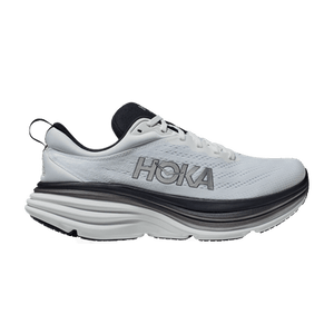 HOKA Bondi 8 2E Wide 'White Black'