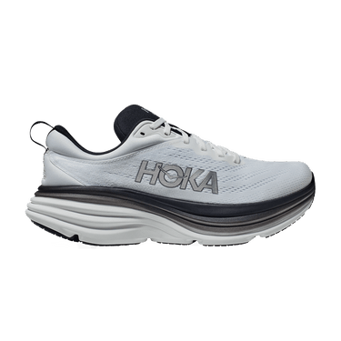 HOKA Bondi 8 2E Wide 'White Black'