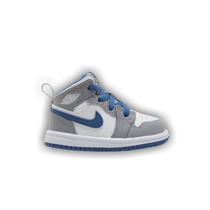Air Jordan 1 Mid TD 'Cement True Blue'
