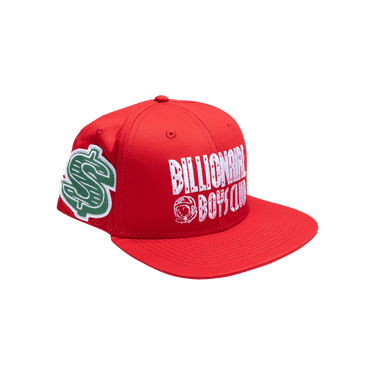Billionaire Boys Club Dollar Snapback Hat 'Red'