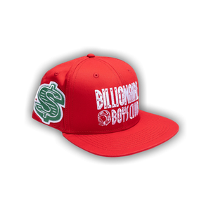 Billionaire Boys Club Dollar Snapback Hat 'Red'