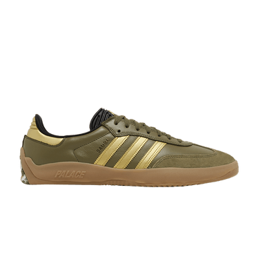 Palace x adidas Puig Samba 'Olive Gold'