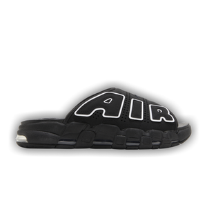 Nike Air More Uptempo Slide ‘Black - Black Sole’