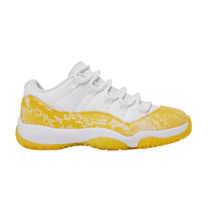 Wmns Air Jordan 11 Low 'Yellow Snakeskin'