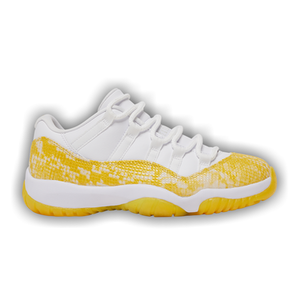 Wmns Air Jordan 11 Low 'Yellow Snakeskin'