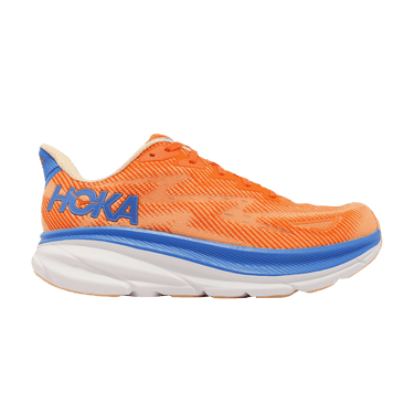 HOKA Clifton 9 2E Wide 'Vibrant Orange Impala'