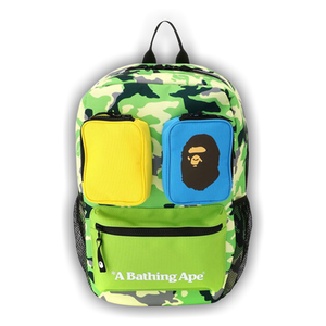 BAPE Kids Woodland Camo Daypack 'Green'