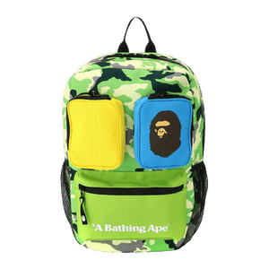 BAPE Kids Woodland Camo Daypack 'Green'