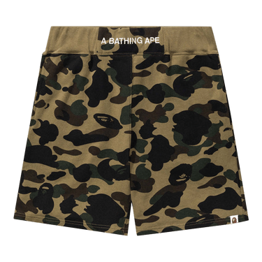 BAPE 1st Camo Sweatshorts 'Green'