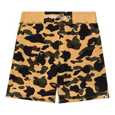 BAPE 1st Camo Sweatshorts 'Yellow'