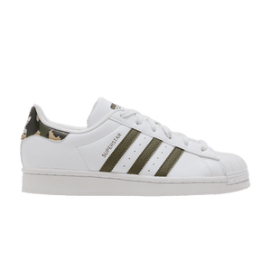 adidas Superstar Big Kid 'White Camo'