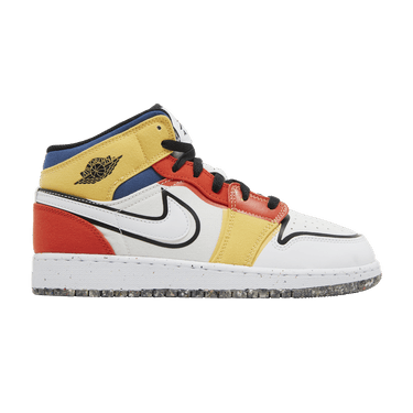 Air Jordan 1 Mid SE GS 'Multi-Color Canvas'