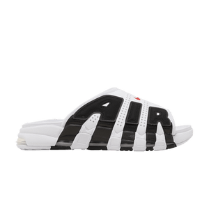 Nike Air More Uptempo Slide 'White Black Red'