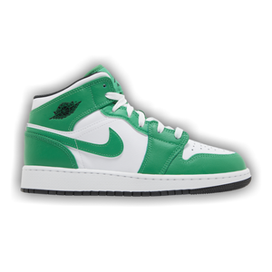 Air Jordan 1 Mid GS 'Lucky Green'
