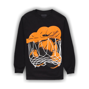 Pleasures Hoops Long-Sleeve 'Black'