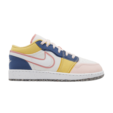 Air Jordan 1 Low SE GS 'Multi-Color Canvas'