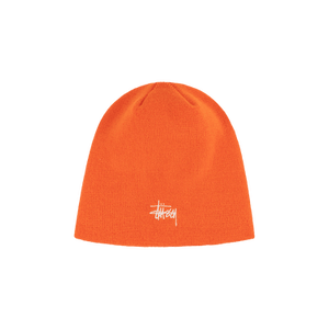 Stussy Basic Skullcap Beanie 'Orange'