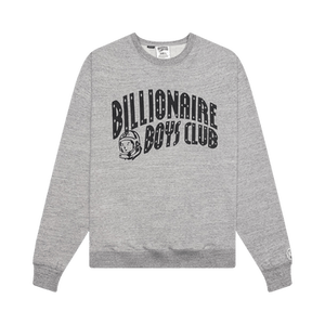 Billionaire Boys Club Straight Font Crew 'Heather Grey'