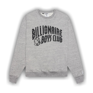 Billionaire Boys Club Straight Font Crew 'Heather Grey'