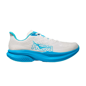 HOKA Mach 6 'White Skyward Blue'