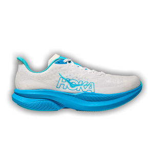 HOKA Mach 6 'White Skyward Blue'