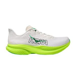 HOKA Mach 6 'White Neon Lime'