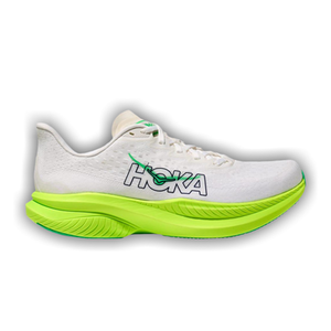 HOKA Mach 6 'White Neon Lime'