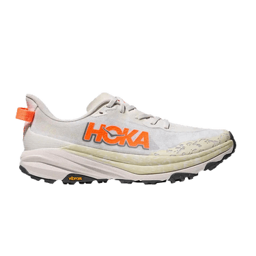 Hoka Speedgoat 6 'White Neon Tangerine'