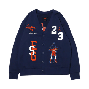 Air Jordan x Eastside Golf Cardigan 'Midnight Navy/White/Burnt Sunrise'