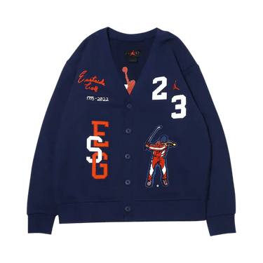 Air Jordan x Eastside Golf Cardigan 'Midnight Navy/White/Burnt Sunrise'