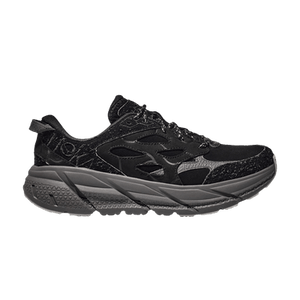 HOKA Clifton L Suede 'Elite Terrain System - Black Satellite Grey'