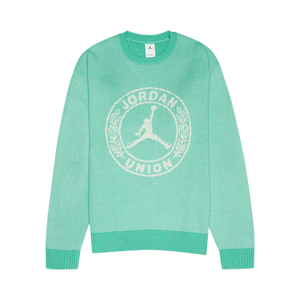 Air Jordan x Union Sweater 'Kinetic Green/White'