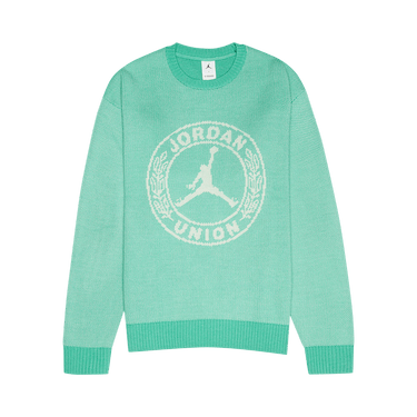 Air Jordan x Union Sweater 'Kinetic Green/White'