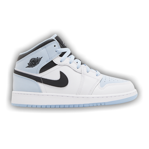 Air Jordan 1 Mid SE GS 'White Ice Blue'