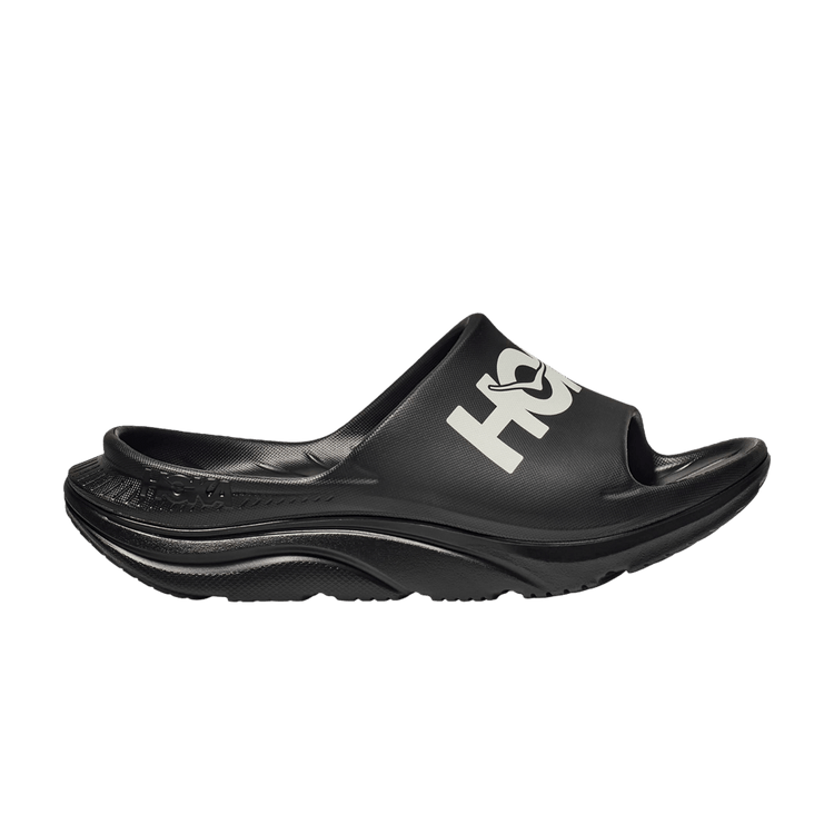 HOKA Ora Athletic Slide 'Black White' 1155154 BWHT
