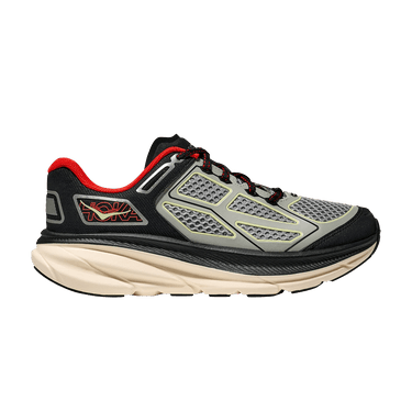 HOKA Clifton One9 'Grey Black Habanero'
