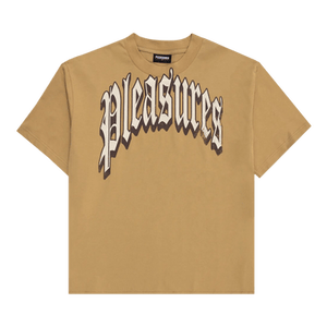 Pleasures Twitch Heavyweight T-Shirt 'Khaki'