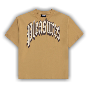 Pleasures Twitch Heavyweight T-Shirt 'Khaki'