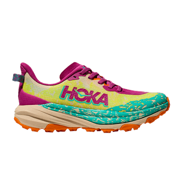 HOKA Speedgoat 6 Kids 'Fuchsia Electric Aqua'
