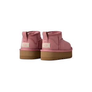 UGG Classic Ultra Mini Platform Boot Kids 'Pink Dawn'