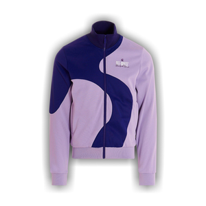 Off-White Organic Block Acet Track Top 'Dusty Purple'