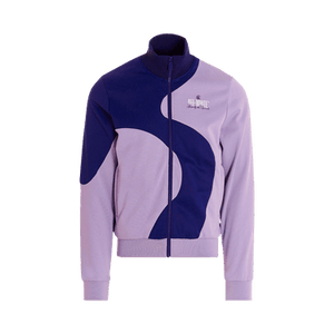 Off-White Organic Block Acet Track Top 'Dusty Purple'