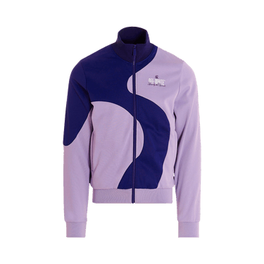 Off-White Organic Block Acet Track Top 'Dusty Purple'