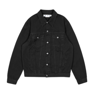 Off-White Wave Off Canvas Skate Jacket 'Black'