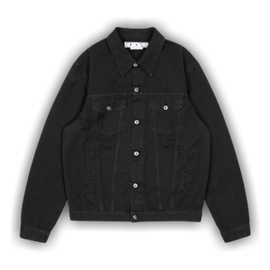 Off-White Wave Off Canvas Skate Jacket 'Black'